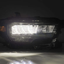 Load image into Gallery viewer, AlphaRex 16-23 Toyota Tacoma LUXX-Series LED Crystal Headlights - Alpha-Black
