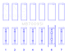 Load image into Gallery viewer, King Engine Bearings 89-15 Dodge Cummins Diesel 5.9L 6.7L Inline 6 Main Bearing Set - Size STD
