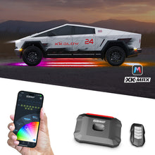 Load image into Gallery viewer, XK Glow Tesla Cybertruck XKMax LED Underglow Light Kit w/ RGBW Chasing Lights
