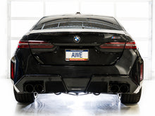 Load image into Gallery viewer, AWE Tuning BMW G90/G99 M5 Track Edition Cat-Back Exhaust - Diamond Black Tips

