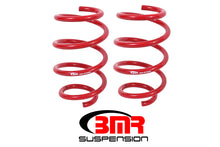 Load image into Gallery viewer, BMR 15-17 S550 Mustang Front Handling Version Lowering Springs - Red
