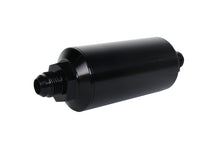 Load image into Gallery viewer, Aeromotive In-Line Filter - (AN -8 Male) 40 Micron Stainless Mesh Element Bright Dip Black Finish
