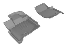 Load image into Gallery viewer, 3D MAXpider 2015-2020 Ford F-150 Supercab Kagu 1st Row Floormat - Gray

