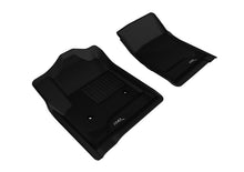 Load image into Gallery viewer, 3D MAXpider 2014-2018 Chevrolet/GMC Silverado/Sierra Regular Cab Kagu 1st Row Floormat - Black
