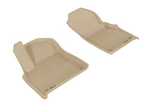 Load image into Gallery viewer, 3D MAXpider 2017-2020 Audi Q7/Q8 Kagu 1st Row Floormat - Tan
