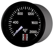 Load image into Gallery viewer, Autometer Stack 52mm 0-2000 Deg F Pro Stepper Motor Exhaust Gas Temp Gauge - Black
