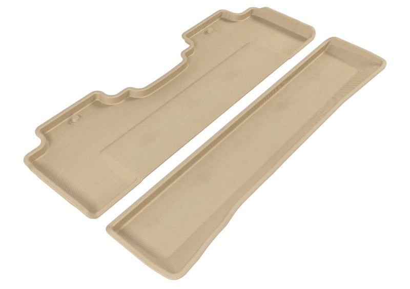 3D MAXpider 2006-2014 Honda Ridgeline Kagu 2nd Row Floormats - Tan