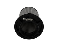 Load image into Gallery viewer, aFe MagnumFLOW Pro DRY S Universal Air Filter 4in F x 6.5n B x 6.5in T (Inv) x 8in H
