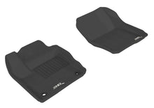 Load image into Gallery viewer, 3D MAXpider 2012-2018 Ford Focus Kagu 1st Row Floormat - Black
