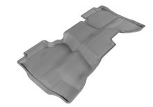 Load image into Gallery viewer, 3D MAXpider 2014-2019 Chevrolet/GMC Silverado Double Cab Kagu 2nd Row Floormats - Gray
