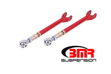 Load image into Gallery viewer, BMR 08-17 Challenger Lower Trailing Arms w/ On-Car Adj. Rod Ends - Red
