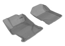 Load image into Gallery viewer, 3D MAXpider 2012-2013 Honda Civic Kagu 1st Row Floormat - Gray
