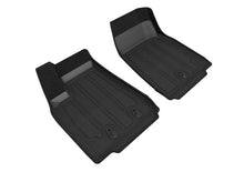 Load image into Gallery viewer, 3D MAXpider 16-21 Tesla Model X Elegant Hybrid 1st Row Floormat - Black
