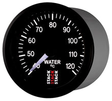 Load image into Gallery viewer, Autometer Stack 52mm 40-120 Deg C 1/8in NPTF Male Pro Stepper Motor Water Temp Gauge - Black
