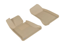 Load image into Gallery viewer, 3D MAXpider 2004-2010 BMW 5 Series E60 Kagu 1st Row Floormat - Tan
