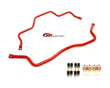 Load image into Gallery viewer, BMR 93-02 F-Body Front &amp; Rear Sway Bar Kit w/ Bushings - Red
