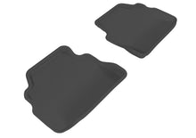 Load image into Gallery viewer, 3D MAXpider 2007-2013 BMW 3 Series E92 Kagu 2nd Row Floormats - Black
