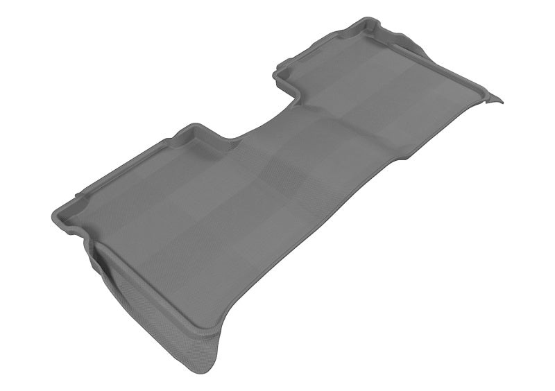 3D MAXpider 2004-2015 Nissan Titan Crew Cab Kagu 2nd Row Floormats - Gray