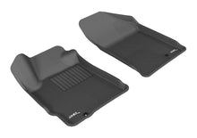 Load image into Gallery viewer, 3D MAXpider 2007-2012 Nissan Altima Coupe/Sedan Kagu 1st Row Floormat - Black
