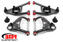 Load image into Gallery viewer, BMR 64-72 A-Body Upper And Lower A-Arm Kit - Black Hammertone

