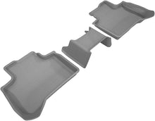 Load image into Gallery viewer, 3D MAXpider 2018-2020 BMW X3 (G01)/X4 (G02) Kagu 2nd Row Floormats - Gray
