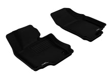 Load image into Gallery viewer, 3D MAXpider 2005-2010 Volkswagen Jetta/Golf Kagu 1st Row Floormat - Black

