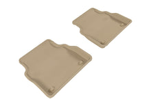 Load image into Gallery viewer, 3D MAXpider 2011-2017 Audi A8 Kagu 2nd Row Floormats - Tan
