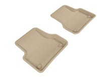 Load image into Gallery viewer, 3D MAXpider 2012-2018 Audi A6/A7/S6/S7/RS7 Kagu 2nd Row Floormats - Tan
