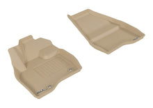 Load image into Gallery viewer, 3D MAXpider 2015-2016 Ford Explorer Kagu 1st Row Floormat - Tan
