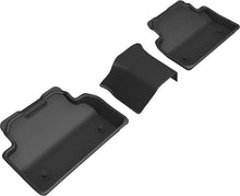 Load image into Gallery viewer, 3D MAXpider 18-20 Jaguar E-Pace Kagu 2nd Row Floormats - Black
