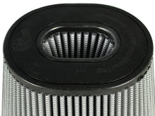 Load image into Gallery viewer, aFe MagnumFLOW Pro Dry S Air Filters 4F x (9x6-1/2)B x (6-3/4x5-1/2)T (INV) x 6-1/8 H in

