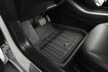 Load image into Gallery viewer, 3D MAXpider 2020-2021 Tesla Model Y Elitect 1st &amp; 2nd Row Floormats - Black
