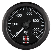 Load image into Gallery viewer, Autometer Stack 52mm 0-1100 Deg C Pro Stepper Motor Exhaust Gas Temp Gauge - Black

