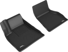 Load image into Gallery viewer, 3D MAXpider 2015-2020 Tesla Model S Kagu 1st Row Floormat - Black
