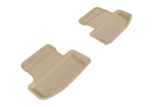 Load image into Gallery viewer, 3D MAXpider 2015-2020 Ford Mustang Kagu 2nd Row Floormats - Tan
