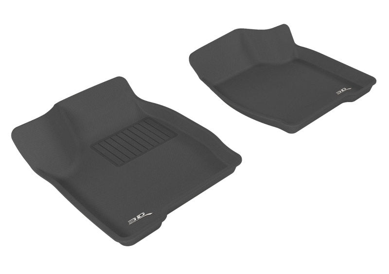 3D MAXpider 2005-2009 Buick Lacrosse Kagu 1st Row Floormat - Black