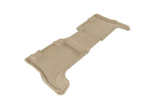 Load image into Gallery viewer, 3D MAXpider 2004-2012 Chevrolet/GMC Colorado/Canyon Crew Cab Kagu 2nd Row Floormats - Tan

