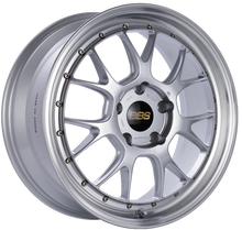Load image into Gallery viewer, BBS LM-R 19x8.5 5x130 ET55 CB71.6 Diamond Silver Center Diamond Cut Lip Wheel
