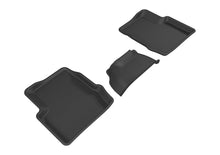 Load image into Gallery viewer, 3D MAXpider 2015-2019 Fiat 500X Kagu 2nd Row Floormats - Black

