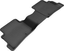 Load image into Gallery viewer, 3D MAXpider 2019-2020 Hyundai Kona Electric Kagu 2nd Row Floormats - Black
