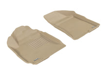 Load image into Gallery viewer, 3D MAXpider 2010-2012 Hyundai Santa Fe Kagu 1st Row Floormat - Tan
