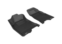 Load image into Gallery viewer, 3D MAXpider 2004-2012 Chevrolet/GMC Colorado/Canyon Crew Cab Kagu 1st Row Floormat - Black
