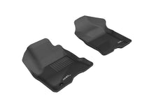 Load image into Gallery viewer, 3D MAXpider 2008-2011 Ford Focus Kagu 1st Row Floormat - Black
