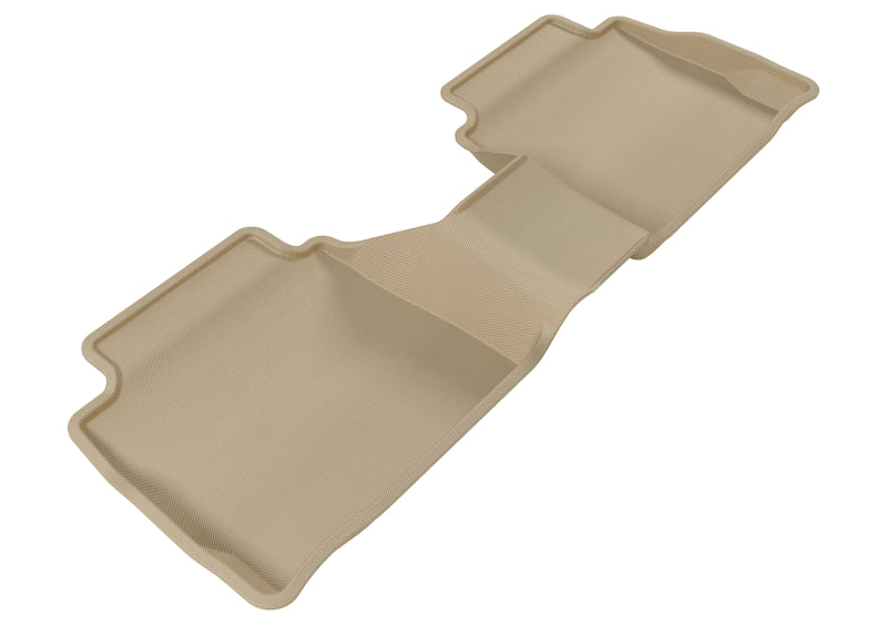 3D MAXpider 2013-2020 Ford/Lincoln Fusion/MKZ Kagu 2nd Row Floormats - Tan