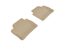 Load image into Gallery viewer, 3D MAXpider 2012-2020 BMW 3 Series/4 Series Gran Coupe F30/F36 Kagu 2nd Row Floormats - Tan
