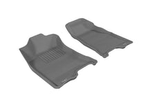 Load image into Gallery viewer, 3D MAXpider 2004-2012 Chevrolet/GMC Colorado/Canyon Crew Cab Kagu 1st Row Floormat - Gray
