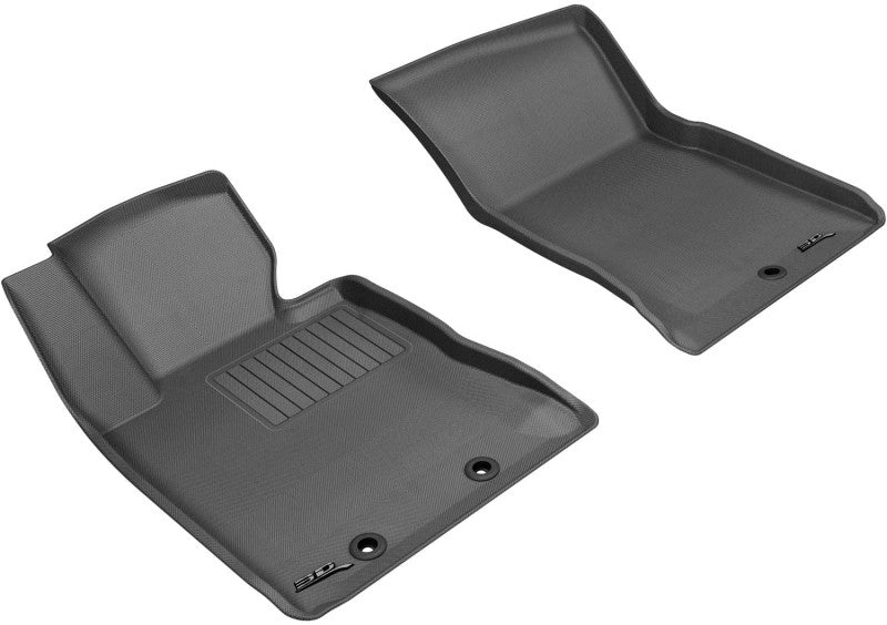 3D MAXpider 2012-2016 Hyundai Genesis Kagu 1st Row Floormat - Gray
