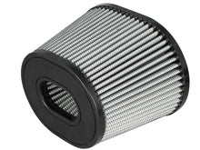 Load image into Gallery viewer, aFe MagnumFLOW Pro Dry S Air Filters 4F x (9x6-1/2)B x (6-3/4x5-1/2)T (INV) x 6-1/8 H in
