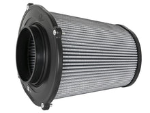 Load image into Gallery viewer, aFe Quantum Pro DRY S Air Filter Inverted Top - 5in Flange x 8in Height - Dry PDS
