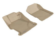Load image into Gallery viewer, 3D MAXpider 2012-2013 Honda Civic Kagu 1st Row Floormat - Tan
